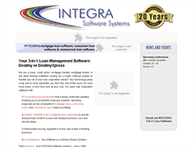 Tablet Screenshot of integra-online.com